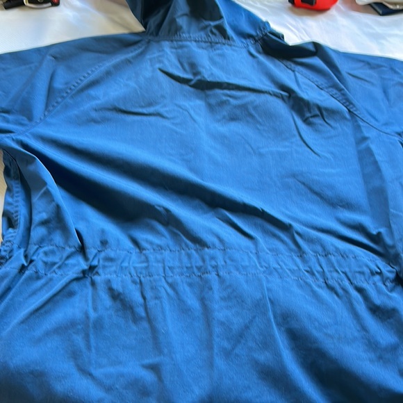 Eddie Bauer Light Jacket Navy Blue Camping Hiking Trekking Outdoors Vintage - Picture 6 of 8